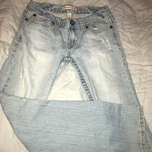 Hailey 3/4 skinny flare